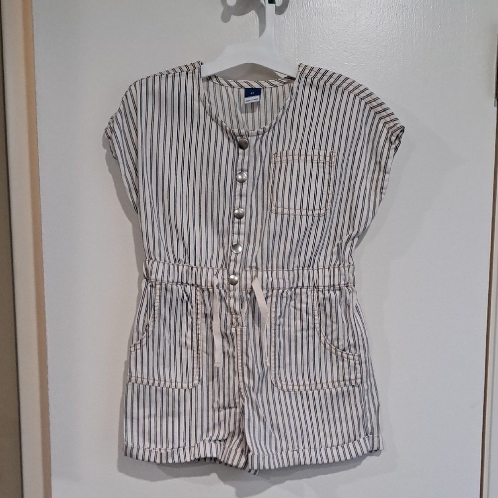 Old Navy Striped Girls Romper New